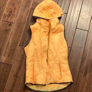 Lululemon Glacier Vest- Burning Yellow